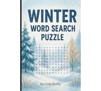 Winter Word Search Puzzle: Seasonal Brain Boosters - 98 Winter Word Search Puzzles for Calm, Focus & Fun