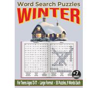 Winter - Word Search Puzzles: Perfect Brain Teaser for Travel, Relaxation, and Breaks