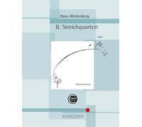 Winterberg: II. Streichquartett String Quartet Study Score