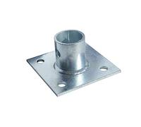 WINTERHOFF Adaptateur ADAP SF60 Base 120x120 mm percage 13 mm entraxe 80x80 mm pour Support Extensible SF60 Fixation sur remorque et Plateau pour Usage sur Route Piece de Rechange