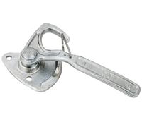 WINTERHOFF Crochet Latéral Droit WV 20-R pour Ridelle de Remorque 1000 kg, Verrou de Fermeture en Fonte Galvanisée 165 mm de Longueur et Largeur 98 mm Certifié TÜV
