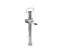 WINTERHOFF kit Support Fixe RSR48-600 avec Collier KLE48 150 kg Tube 48 mm Hauteur 600 mm pour remorque stationnement Chargement stabilisation du Timon Ensemble Pret a Poser