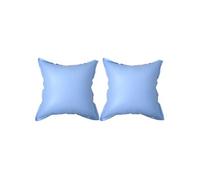 Oreillers Gonflables Hiver Résistants au Gel pour Couverture de Piscine Hors-Sol 2 pcs PVC