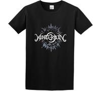 Wintersun Land of Snow and Sorrow Unique O Neck Men Shirt Manches Courtes(X-Large)