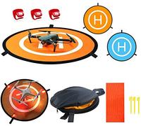 Winterworm 55 cm Aire d'Atterrissage pour Drones Convient à DJI Mavic Air, Tello, DJI Spark, Dobby