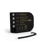 Wintop Commutateur intelligent simple 16 A One Gang universel WiFi Bluetooth, Zigbee contrôle compatible avec Alexa & Google Home Assistant pour lampes électroménagères eModule Single 16A