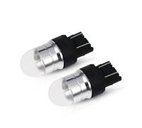 WINVOX Feu Arrière Ampoules Universelles T20 W21/5W 7443 LED 3030-SMD Pour Feux Stop, Feux Stationnement, Feux Brouillard, Feux De Recul Feux Arrière d'éclairage(Yellow)