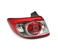 WINVOX Feu Arrière Pour Hyundai Pour Santa Fe 924020W500 924010W500 924062B500 924050W500 Couvercle Feu Arrière Rouge Voiture Coque Lampe Frein Feux Arrière d'éclairage(Left outside)