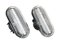 WINVOX LED clignotant Pour CLIO I II Pour ESPACE Pour KANGOO Pour LAGUNA Pour MASTER Pour MEGANE 19 Pour Bus Clignotant Dynamique Indicateur Latéral Sequentiel Dynamiques LED(Dynamic Crystal)