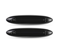 WINVOX LED clignotant Pour Toyota Pour Soarer Pour UZZ40 Pour Highlander 2007-2013 2x Clignotants Latéraux À Flash Normal Sequentiel Dynamiques LED(Smoked lens)