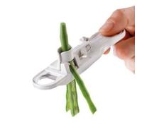 Winware Krisk Trancheuse de haricots (Ce petit gadget pratique prépare facilement les haricots coupés à la française.Il enfile et tranche les haricots verts frais en une seule action)