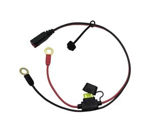 Winwill Câble de charge compatible avec NOCO GC008 X-Connect, M10 (3/8in) XL pince en cuivre rouge et noir