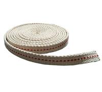 Winwill Mèche pour lampe à l’huile ou à pétrole de 1 m de long, plate, en coton , blanc, 20 mm