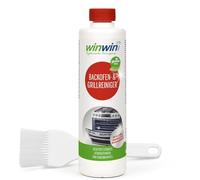 winwinCLEAN® GREEN LINE Nettoyant Four & Barbecue [Testé par Stiftung Warentest] | Décap Four Puissant & Dégraissant Professionnel | Four, Barbecue Gaz, Plaque Vitro I 0,5L Original I Acec Pinceau