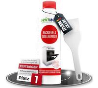 winwinCLEAN® Nettoyant Four & Barbecue [Testé par Stiftung Warentest] | Décap Four Puissant & Dégraissant Professionnel | Four, Barbecue Gaz, Plaque Vitro - 0,5L Original