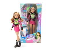 Winx Club Beauty Pop Doll Flora with Fashion Concert Outfit & Glitter Gel - Poupée de fée entièrement Articulée avec Accessoires de beauté - Jouet Officiel pour Filles - Ages 4+