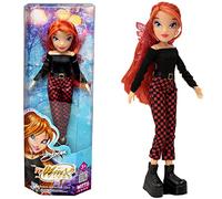Winx Club Bloom | Poupée de Mode Style Noir-Rouge