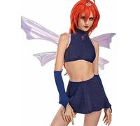 Winx Club Haut et jupe avec paire d'ailes pour femme - Taille S