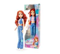 Winx, Poupée articulée, 26 cm, Série Iconic, Modèle Bloom, pour Les Enfants dès 3 Ans, WNX771, Rouge et Bleu