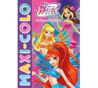 Winx Club - Maxi-Colo - Rainbow - Hachette Jeunesse - broché - Document jeunesse