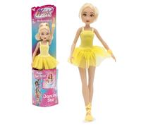Winx, Poupée articulée 27 cm, Dancing Star, Modèle Stella, 4+, WNX912, Jaune