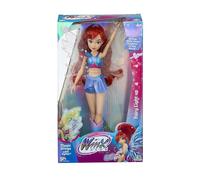 Winx, Poupée articulée avec Ailes Lumineuses, 26 cm, Modèle Bloom, pour Les Enfants dès 3 Ans, WNX781