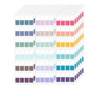 WINXMIN 720 Pièce Marque Page Adhesif, Notes Autocollantes,Onglets D'Index Colorés,Adhesives Notes Repositionnables, Onglets séparateur Guides d'index pour Bureau, Documents, Livres, Agenda(petit)