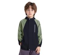 winying Gilets De Sport En Sweats À Capuche Et À Fermeture Éclair Pour Garçons Manteaux Imperméables Et Antivent À Manches Longues Pour Randonnées Sports De Montagne Noir 7-8 ans