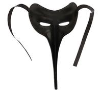 winying Masque De Nez Long Exagéré En Style Vénitien Pour Le Carnaval Arlequin Masque À Lacets Pour Fête Dhalloween Spectacle De Scène Noir Taille unique