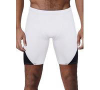 winying Pantaloncini De Compression pour Homme Shorts De Sport Leggings Courts Couche De Base Boxe Shorts pour Arts Martiaux MMA Kick Boxing Fitness Gym Blanc L