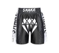 winying Shorts De Muay Thai Enfants Garçons Shorts MMA Kickboxing Grappling Entraînement De Boxe dans Les Arts Martiaux Type A 7-8 Ans