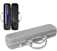 WINZEDGE Étui de transport de voyage compatible avec Dyson Airstrait/fer à lisser, Airstrait HT01 - Étui rigide et étanche - Gris