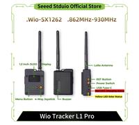 Wio Tracker L1 Pro Lora Meshtastic Node 868 MHz, écran OLED 1,3 pouces, batterie, 862-930 MHz, nRF52840, L76K, GPS, boîtier imprimé en 3D L1 pro with clip