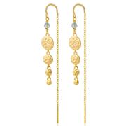 Wioga Lee-Ann Boucles d'oreilles Argent E-8803-GP - Femme - Argent 925