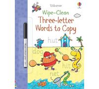 Wipe-Clean Three-Letter Words to Copy (Wipe-Clean Books): 1