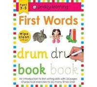 Wipe Clean Workbook First Words by Roger Priddy Roger Priddy (Auteur)