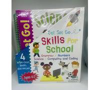 Wipe Clean Workbooks: Get Set Go Skills for School Set of 4