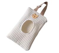 Wipe Holder Travel - 24,6 cm Cotton Travel Case | Portable Paper Tissue Dispenser Bag, Dustproof Stroller Wipes Holder for HandFace, Makeup Removal and On-The-Go