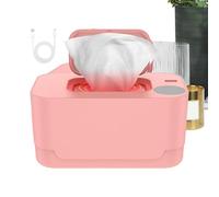 Wipe Warmer Dispenser - | Home Use Wet Wipes Warmer With Even Heating, Portable Space-Saving Diaper Heater Holder Case | For Living Room Nursery Care Use
