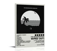 Wiped Out! The Neighbourhood Impression sur toile imperméable HD résistante aux UV Convient pour les salons et les couloirs et fait un excellent cadeau Style cadre 40 x 60 cm