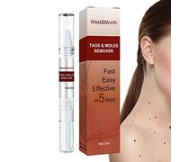 Wipeoff Tags & Moles Remover | Skin Tag Remover | Wart Remover Liquide | Liquide D'élimination Acrochordon | Stylo Pour Enlever Grain Beauté | Wipeoff Moles Remover Pour Les Types Peau