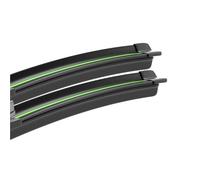 Wiper Blade Essuie-glaces Avant 2 Pièces Pour BMW Pour X6 E71 E72 F16 G06 2008-2023 Accessoires Pour Pare-brise Windscreen Wiper Blades(Black-Green,F1*6 (2014-2019))