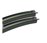 Wiper Blade Essuie-glaces Avant 2 Pièces Pour BMW Série 1 E81 E82 E87 E88 F20 F21 2004-2019 Accessoires Pour Pare-brise WINDSCREEN WIPERS(Black-Green,E*81 E*82 E*87 E8*8)