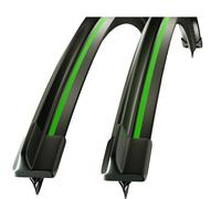 Wiper Blade Essuie-glaces Avant Pour Ford Pour Taurus 2010-2019 2 Pièces Essuie Glaces(Black-Green)