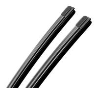 Wiper Blade Pour Opel Pour Meriva AB 2003-2017 : 2 Balais D'essuie-glace Avant En Fibre De Carbone Windscreen Wiper Blades(Black,Mer*iva B 2010-2017)