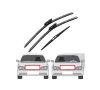 Wiper Blades Compatible For Dacia/Renault Sandero II MK 2 2016 2017 2018 2019 Front Rear Window Windscreen Windshield Brushes Accessories(LHD)