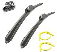 Wiper Blades pour Mitsubishi ASX Outlander Sport RVR GA 2010-2022 Kit de balais d'essuie-Glace Avant et arrière Ensemble de balais et Bras Pare-Brise Nettoyeur de fenêtre Brosses de Pluie