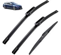 Wiper Blades pour Renault Megane Sport Tourer 3 2008-2016 Kit de balais d'essuie-Glace Avant et arrière Ensemble de balais et Bras Pare-Brise Nettoyeur de fenêtre Brosses de Pluie