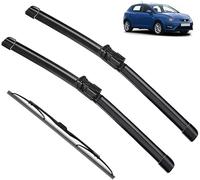 Wiper Blades pour Seat Ibiza 6J 2008-2012, Kit de balais d'essuie-Glace Avant et arrière Ensemble de balais et Bras Pare-Brise Nettoyeur de fenêtre Brosses de Pluie