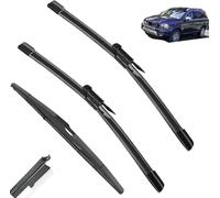 Wiper Blades pour Volvo XC90 2012-2014, Kit de balais d'essuie-Glace Avant et arrière Ensemble de balais et Bras Pare-Brise Nettoyeur de fenêtre Brosses de Pluie